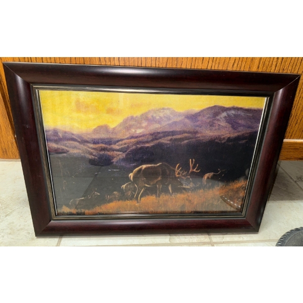 Charles M Russell Blacktail Deer  20 x 14 