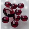 Image 1 : Pyrope Red Garnet Parcel (34 ct total, 17×13 & 8 mm)