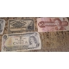 Image 4 : Canadian One Dollar X 10, American Two Dollar, Canadian Two Dollar, Dominion of Canada 25 Cents 