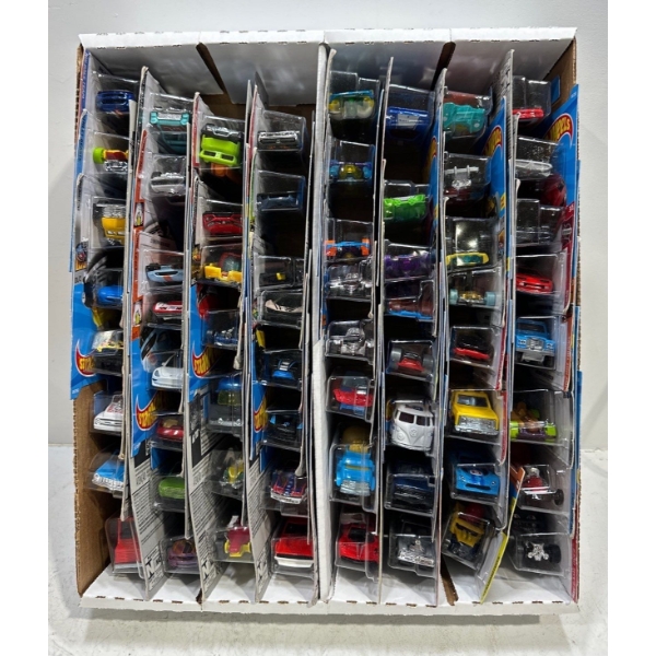 Collection of Hot Wheels (2018), all unopened