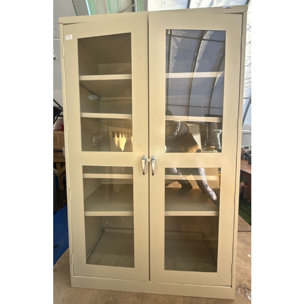 Clear View Ultra Wide Heavy Duty Storage Cabinet 79'Tall