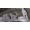 Image 5 : Five Carved Figures Including Stone and Resin Sculptures