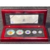 Image 1 : 2003 Silver Maple Leaf Hologram Fine Silver Set