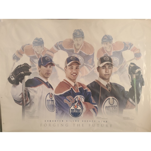 Edmonton Oilers 24 X 18 Commemorative Fine Art Print 2011/2012 