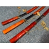 Image 3 : 3pcs Wooden Handled 39" Katana Set (Stand Not Included)  