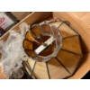 Image 3 : beautiful lead and glass Tiffany style hanging lampshade in original box X2