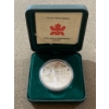 Image 1 : 2002 Sterling Silver Proof Dollar by Royal Canadian Mint
