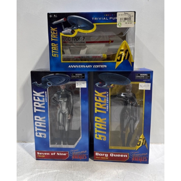 Collection of Star Trek Figures
