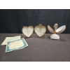 Image 1 : Bradford Exchange Porcelain Heart and Egg Keepsake Boxes, Certificates