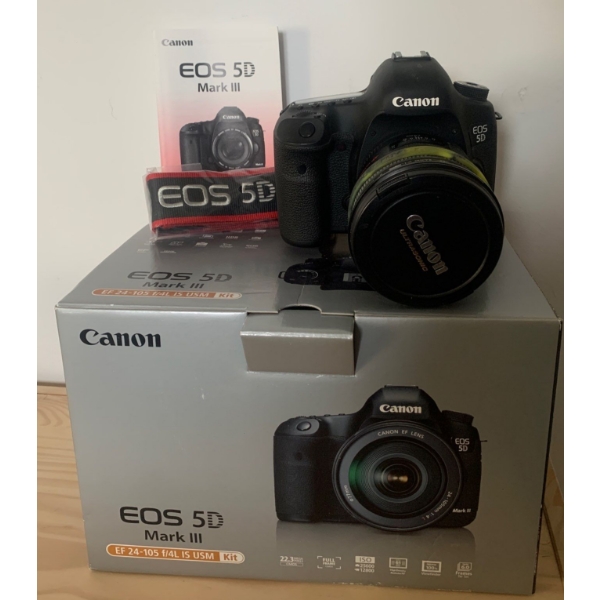 Canon Digital Camera EOS 5D Mark III w/ Canon Lens EF 24mm 