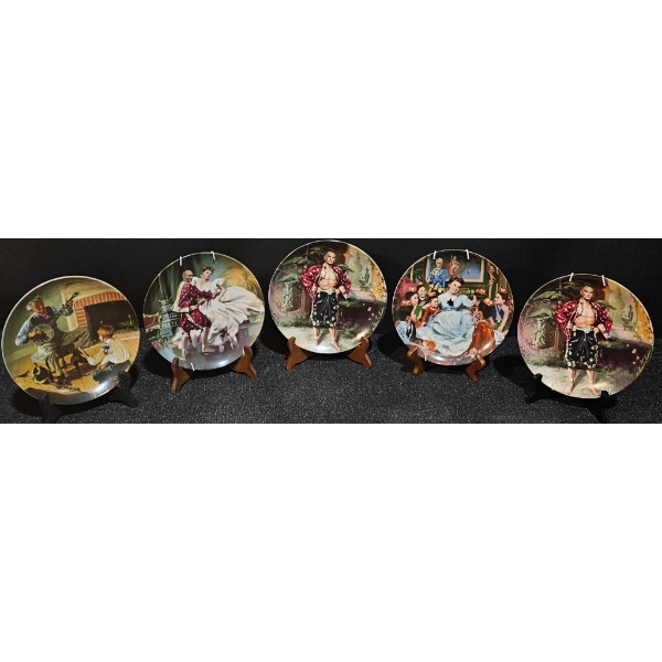 William Chambers The King and I Plate Series with Certificates