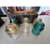 Image 3 : collection of electrical insulators 13 in total .