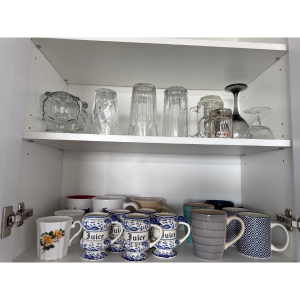 Contents of Kitchen Cupboard