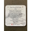 Image 2 : 1996 Canadian Proof $2 Coin in Original Case with COA