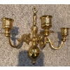 Image 3 : Mid Century Vase Collection w/ Brass Wall Candleabra & Shroom Figurine 11T