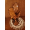 Image 4 : Carved Wood Eagle 5.5 X 4.5 Base, 10.5 T 