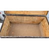 Image 2 : Vintage Wooden Trunk with Metal Accents and Worn Interior