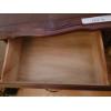 Image 4 : Wooden Side Tables with Two Drawers and Brass Handles