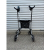 Image 11 : Medical Mobility Lot: Gemino Walker, Evolution Walker, Crutches, and Folding Walker