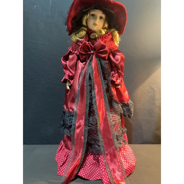 Porcelain Dolls in Period Dress