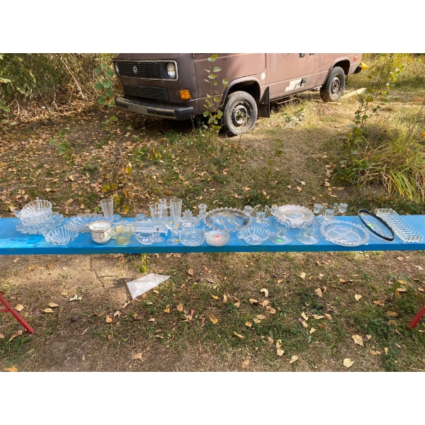 Glass Serving Plates