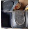 Image 2 : Sorting Garbage/ Recycling Can, Includes Wooden Shelf 39 L, 5 W, Smaller Wastebasket and Plastic Tub