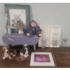 Image 1 : Assorted Pretty Home Decor Items  Candles, Ornaments, Stool & More Decor