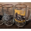 Image 4 : Collectible Canadian National (CN) Gold Rimmed Beer Mugs w/ Ashtray
