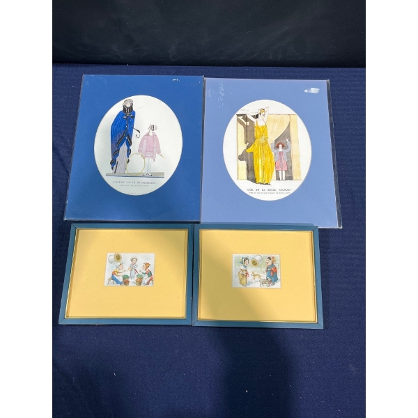 Set of Sewing Themed Prints - Larger are 7Wx10H, Smaller are 3.5Wx2.5H
