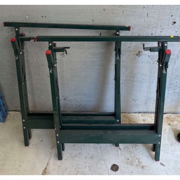 Pair of Work Tressels, 30W, 32T 
