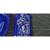 Image 5 : 1970's Arnel's Pottery WedgeWood Blue Ceramic Set, Roman/ Greek Theme