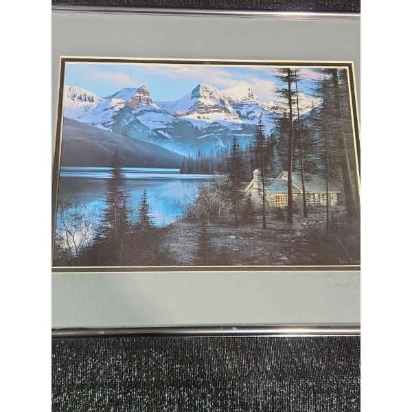 Ducks Unlimited Print and Mountain Views