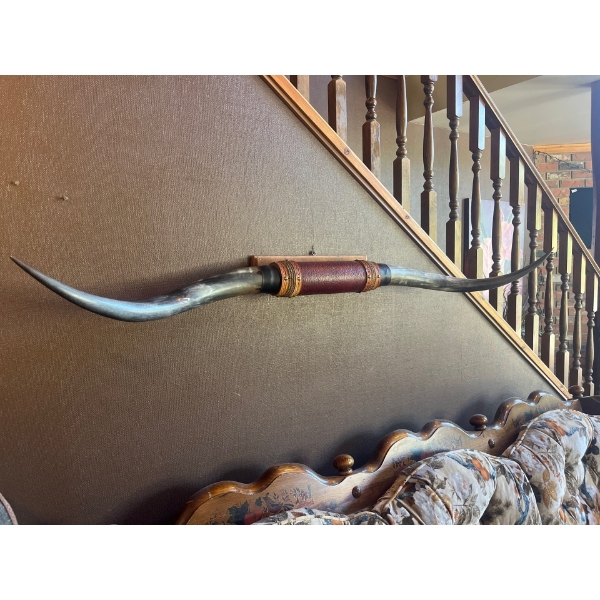Longhorn Decorative Wall Hanger Large  L58"