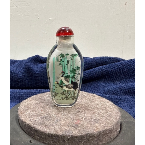 Ibis Snuff Bottle 3.5H