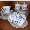 Image 3 : Vintage Seltmann Weiden Bavaria Porcelain Tea & Coffee Service Set 'Bayerisch Blau'