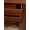 Image 2 : Cherry Oak Bedside Table 24x17x27