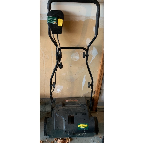 Yardworks Electric DE Thatcher 