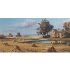Image 3 : Painting of Farm House- Artist K. Sawatzky, 13.5 X 16 Paint on Canvas Board Framed 