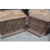 Image 2 : Trio of Kroehler Accent Tables- Hexagon 30" Diameter 21 T, Lamp Table w/ Drawer 22 W, 26 D, 21 T 