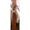 Image 2 : 10ft x 26in Teak Headboard With Attached Night Tables and Lights