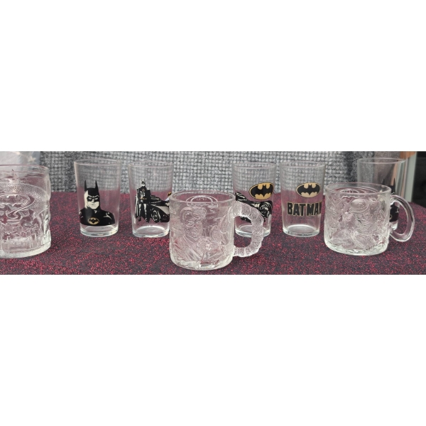 Batman Movie Promotion Glassware Set