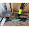 Image 2 : Garden Tool Lot With Shovels, Rakes, Seed Spreader, Water Wand