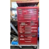 Image 1 : Gray Rolling Tool Chest With Extensive Mechanic and Machinist Hand Tools