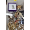 Image 2 : Costume Jewelry (2): Bracelets, Fashion Watches (Turtle), Pins (Angel Pin New in Box), Other Pieces