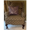 Luxury Wingback Arm Chair - Parlor Chair 28x36x42