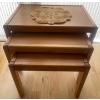 Image 2 : Beautiful Teak Nesting Tables 23x16x18 (3)