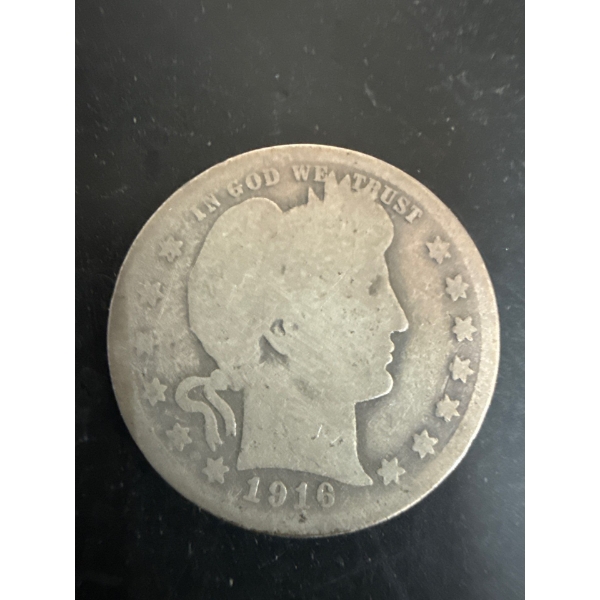 1916 USA Quarter Dollar Coin