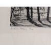 Image 7 : Framed Hand-Drawn Artworks of Canadian Landmarks, Signed by Artists