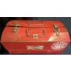 Image 2 : Vintage Red Toolbox w/ Various Vintage Tools 