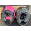 Image 4 : NEW FULMER MX Helmets - PHX Stealth Size XL Blk & FMVSS 218 Size L Pink